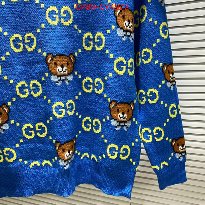 Clothing-Gucci buy cheap ID: CY4972 $: 89USD