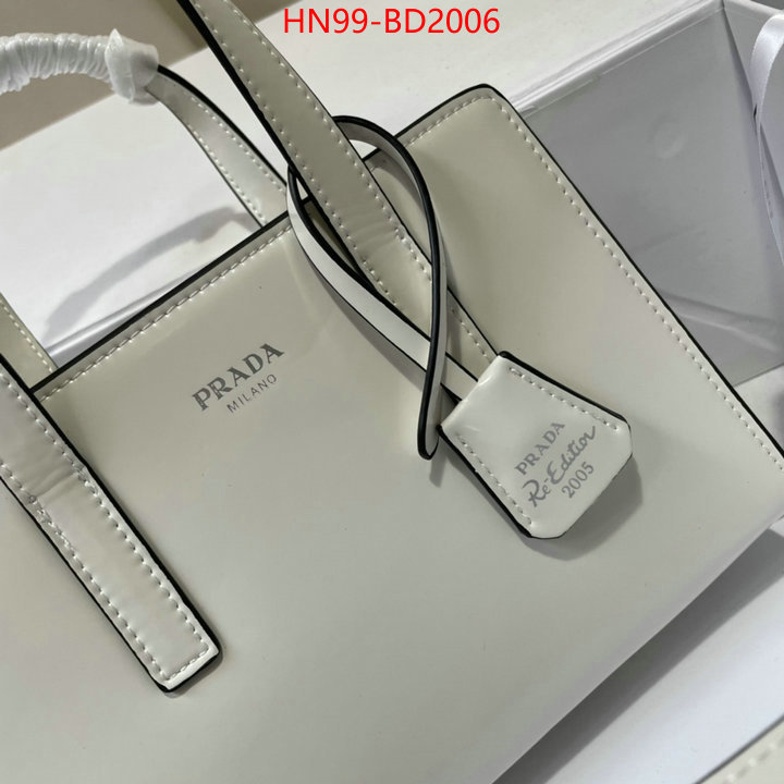 Prada Bags (4A)-Handbag- outlet 1:1 replica ID: BD2006 $: 99USD