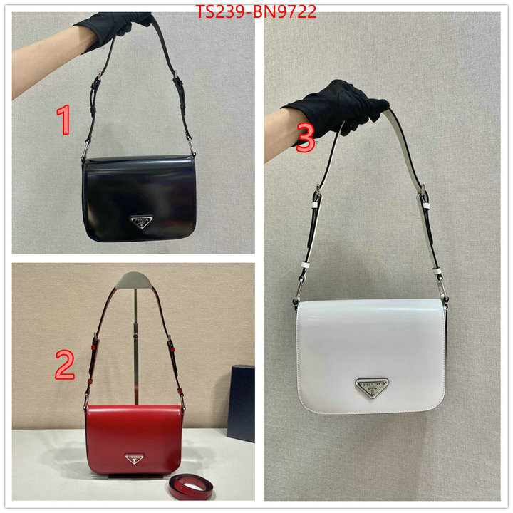 Prada Bags (TOP)-Diagonal- shop the best high authentic quality replica ID: BN9722 $: 239USD