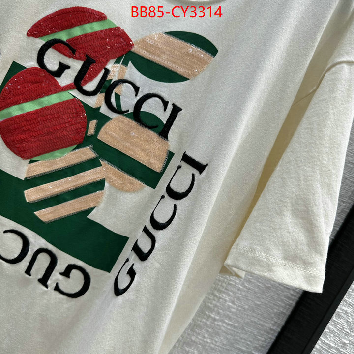 Clothing-Gucci high quality aaaaa replica ID: CY3314 $: 85USD