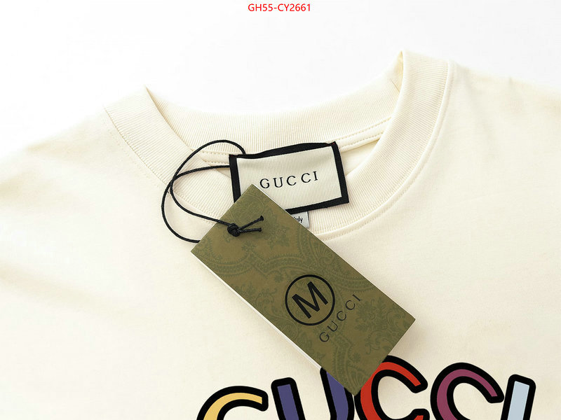 Clothing-Gucci can you buy knockoff ID: CY2661 $: 55USD