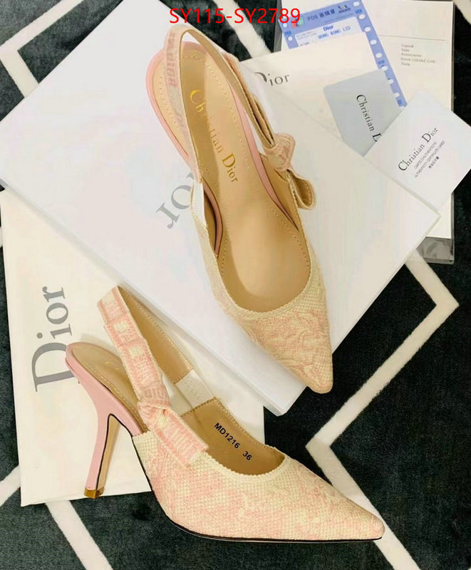 Women Shoes-Dior online china ID: SY2789 $: 115USD