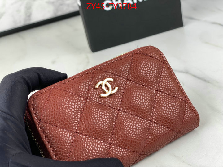 Chanel Bags(4A)-Wallet- luxury 7 star replica ID: TY3784 $: 45USD