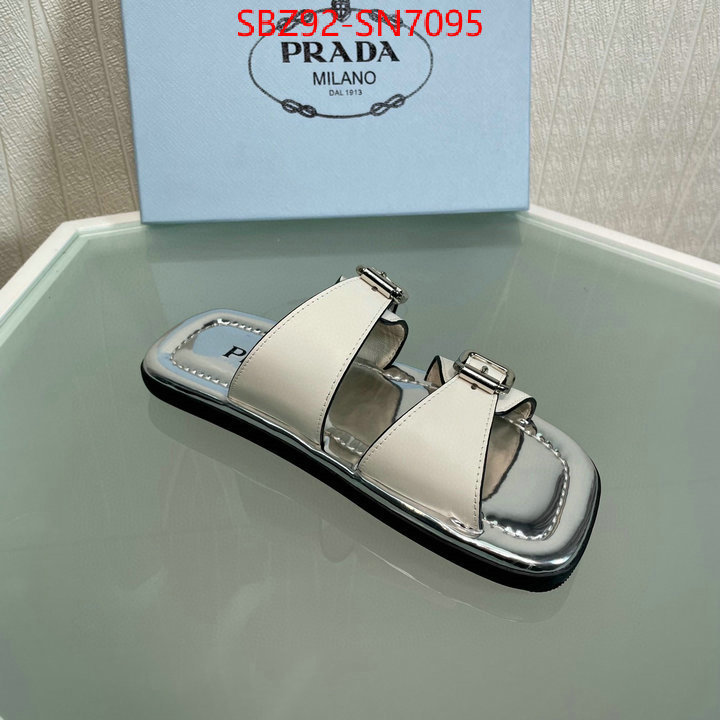 Women Shoes-Prada designer high replica ID: SN7095 $: 92USD