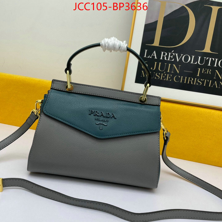 Prada Bags (4A)-Handbag- aaaaa quality replica ID: BP3636 $: 105USD