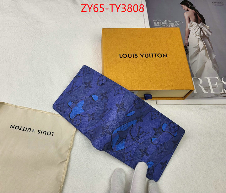 LV Bags(4A)-Wallet 2023 aaaaa replica 1st copy ID: TY3808 $: 65USD