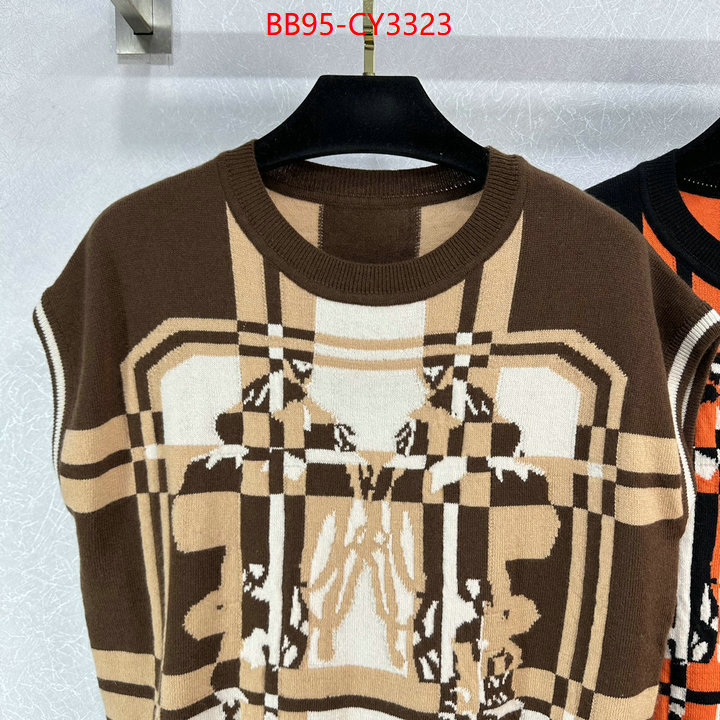 Clothing-Hermes wholesale sale ID: CY3323 $: 95USD