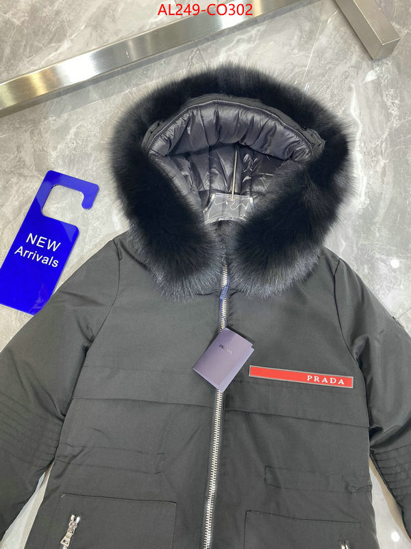 Down jacket Women-Prada practical and versatile replica designer ID: CO302 $: 249USD