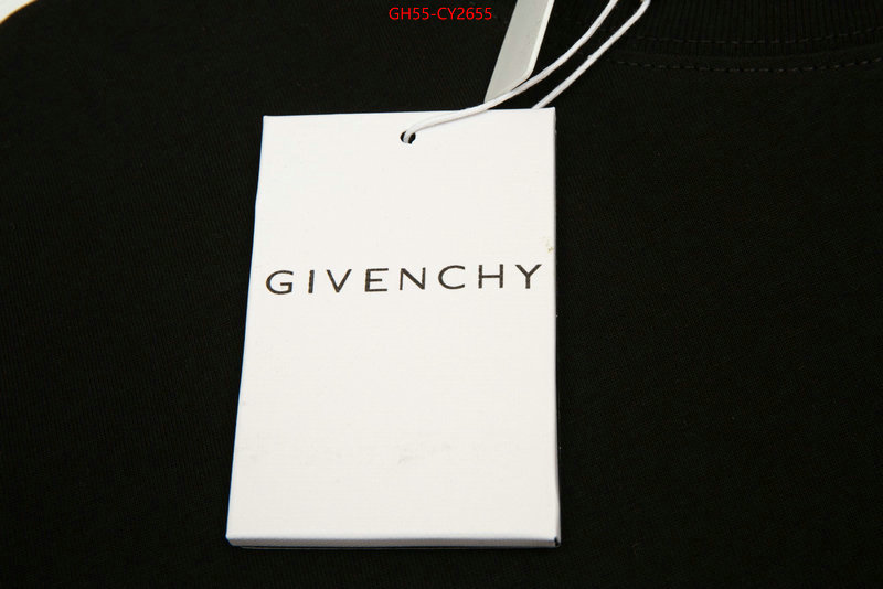 Clothing-Givenchy designer fashion replica ID: CY2655 $: 55USD