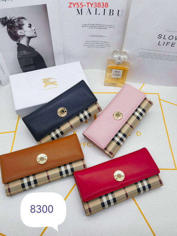 Burberry Bags(4A)-Wallet top sale ID: TY3838 $: 55USD