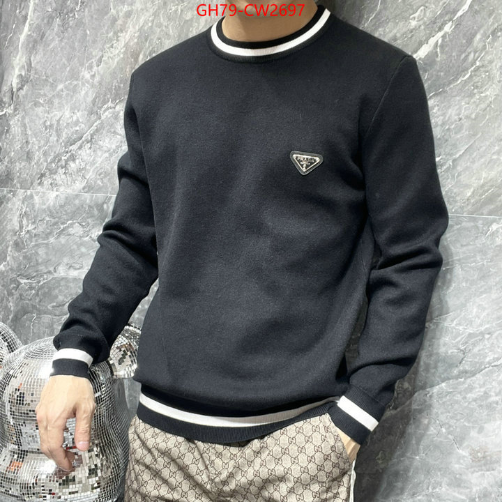 Clothing-Prada buy best high-quality ID: CW2697 $: 79USD