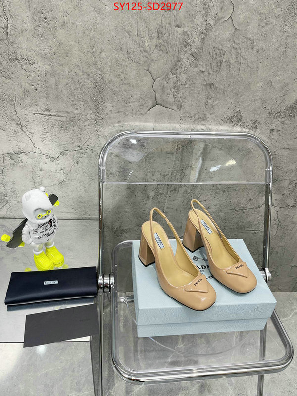 Women Shoes-Prada buy high-quality fake ID: SD2977 $: 125USD