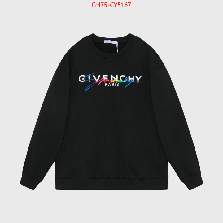 Clothing-Givenchy designer 7 star replica ID: CY5167 $: 75USD