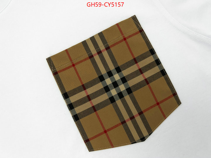 Clothing-Burberry only sell high-quality ID: CY5157 $: 59USD