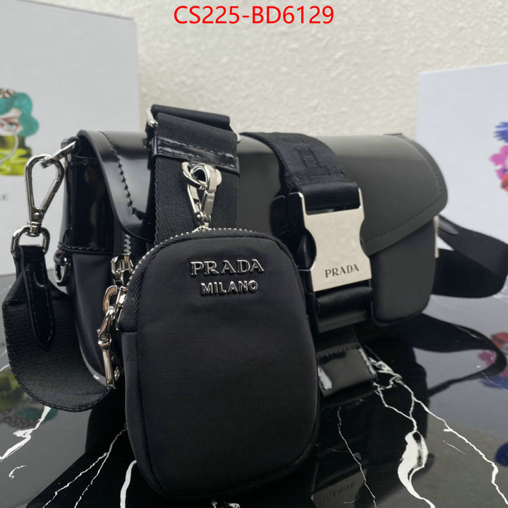 Prada Bags (TOP)-Diagonal- high quality ID: BD6129 $: 225USD