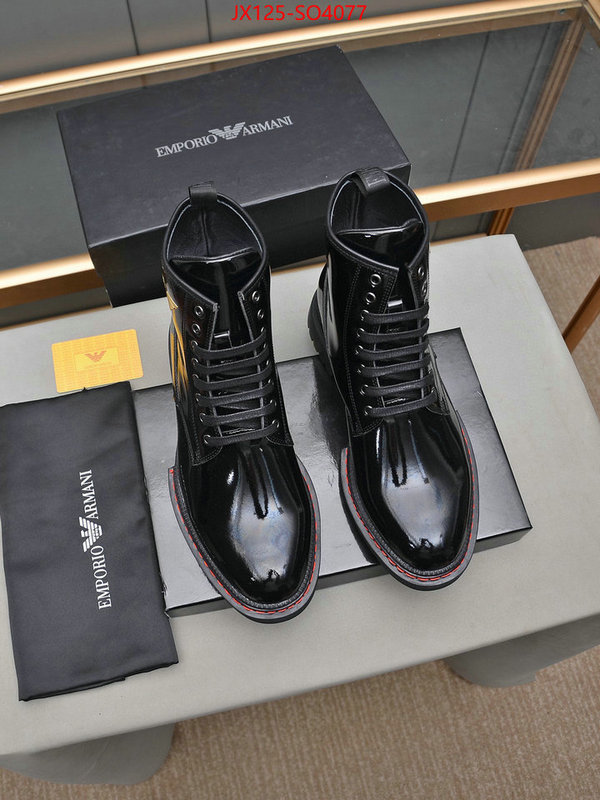 Men shoes-Armani new designer replica ID: SO4077 $: 125USD