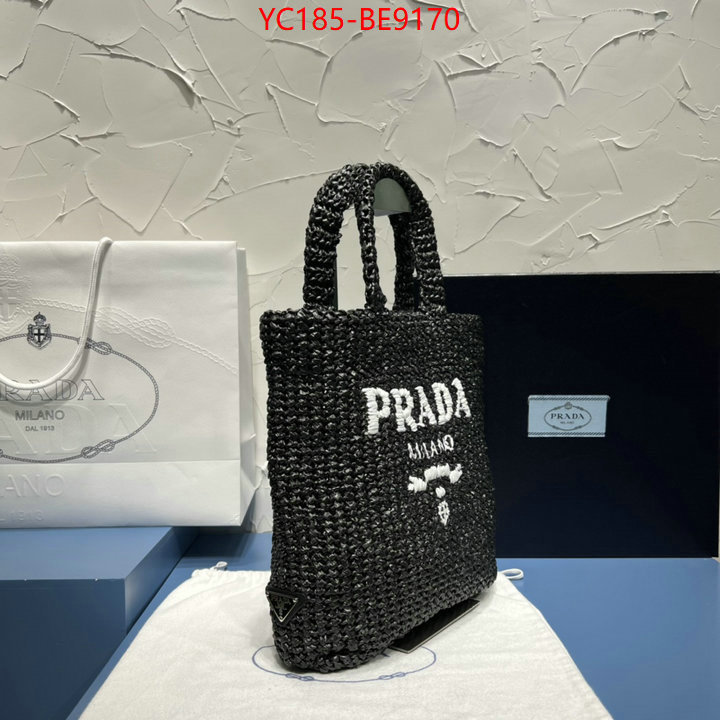 Prada Bags (TOP)-Handbag- shop ID: BE9170 $: 185USD
