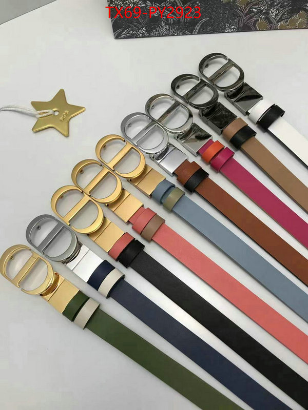 Belts-Dior best capucines replica ID: PY2923 $: 69USD