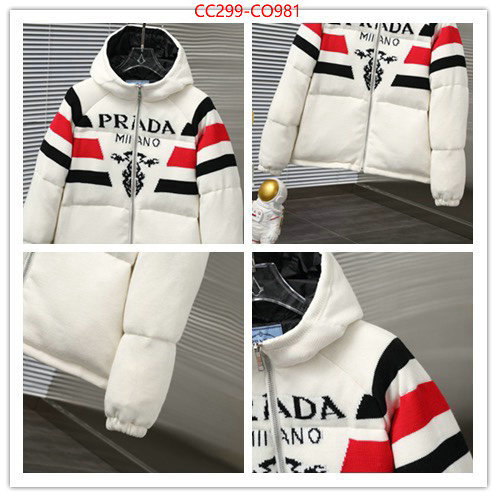 Down jacketMen-Prada online store ID: CO981 $: 299USD