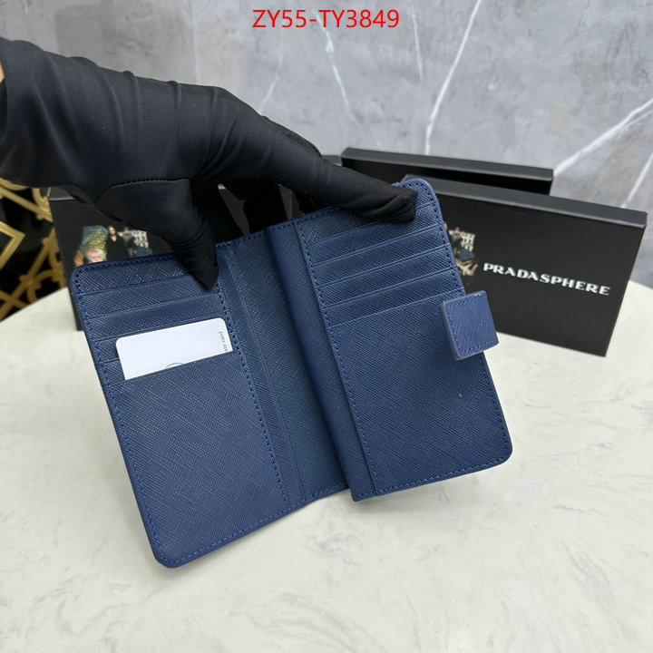 Prada Bags (4A)-Wallet high quality ID: TY3849 $: 55USD