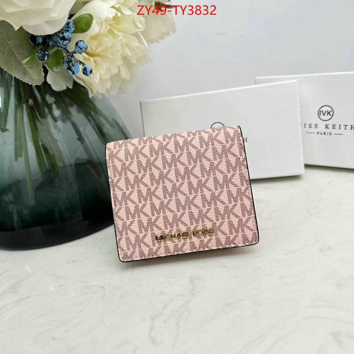 Michael Kors Bags(4A)-Wallet where can you buy replica ID: TY3832 $: 49USD