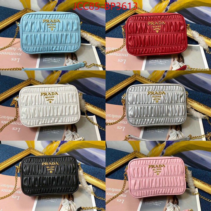 Prada Bags (4A)-Diagonal- fashion replica ID: BP3613 $: 85USD