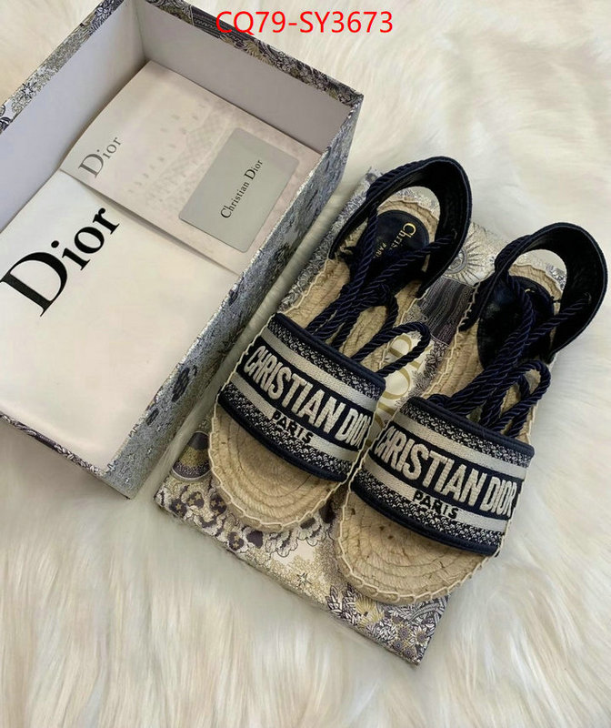 Women Shoes-Dior sell online luxury designer ID: SY3673 $: 79USD