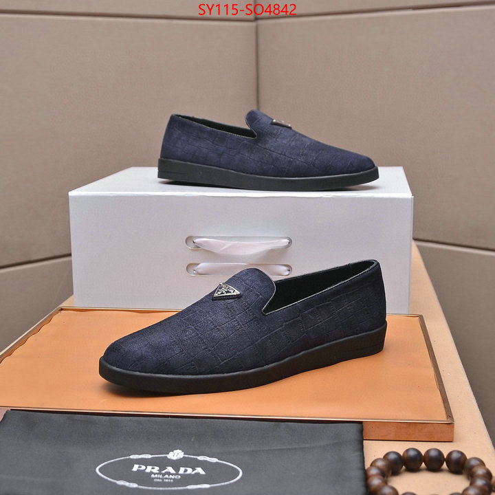 Men shoes-Prada replica 2023 perfect luxury ID: SO4842 $: 115USD