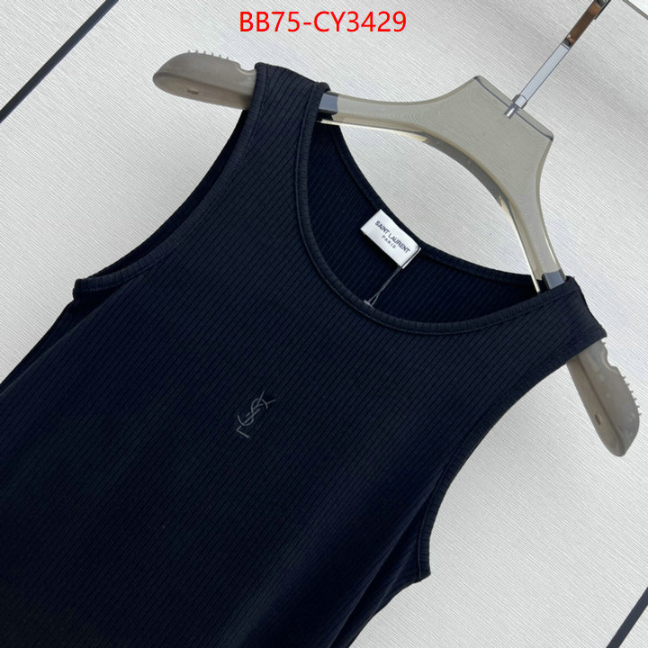 Clothing-YSL buy best quality replica ID: CY3429 $: 75USD