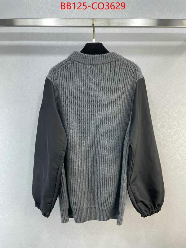 Clothing-Prada replica us ID: CO3629 $: 125USD