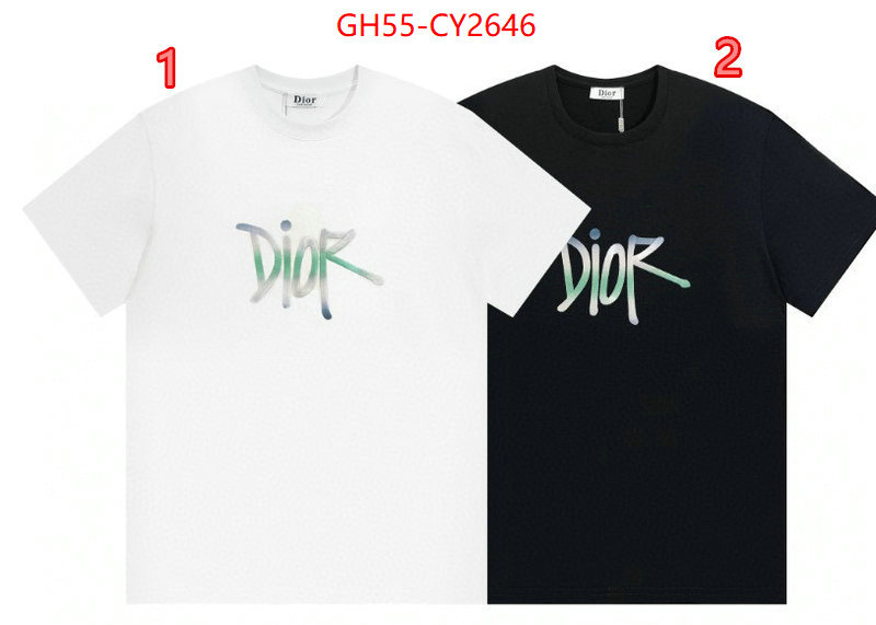 Clothing-Dior replicas ID: CY2646 $: 55USD