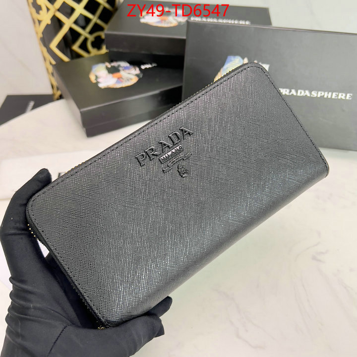 Prada Bags (4A)-Wallet aaaaa replica ID: TD6547 $: 49USD