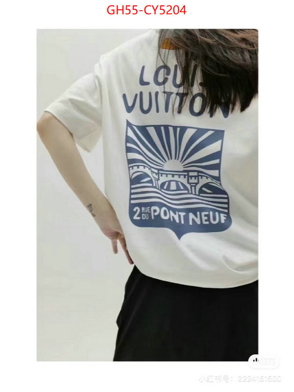 Clothing-LV designer 1:1 replica ID: CY5204 $: 55USD