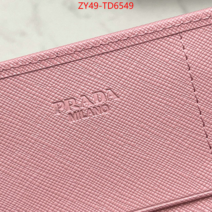 Prada Bags (4A)-Wallet best fake ID: TD6549 $: 49USD