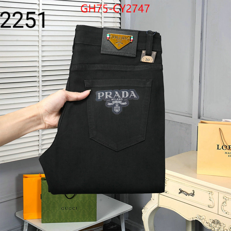 Clothing-Prada how to find designer replica ID: CY2747 $: 75USD