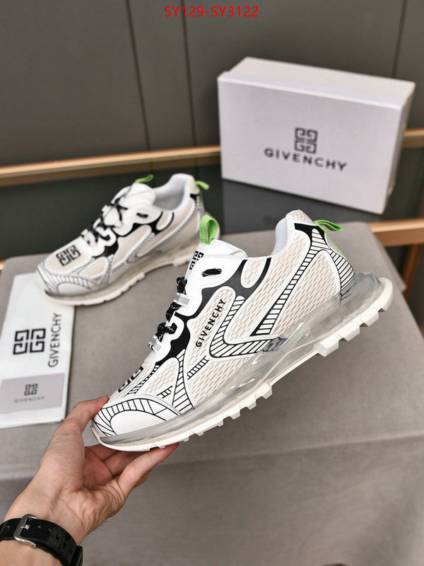 Men shoes-Givenchy for sale cheap now ID: SY3122 $: 129USD