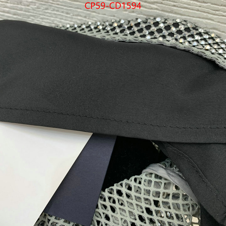 Clothing-Prada shop cheap high quality 1:1 replica ID: CD1594 $: 59USD