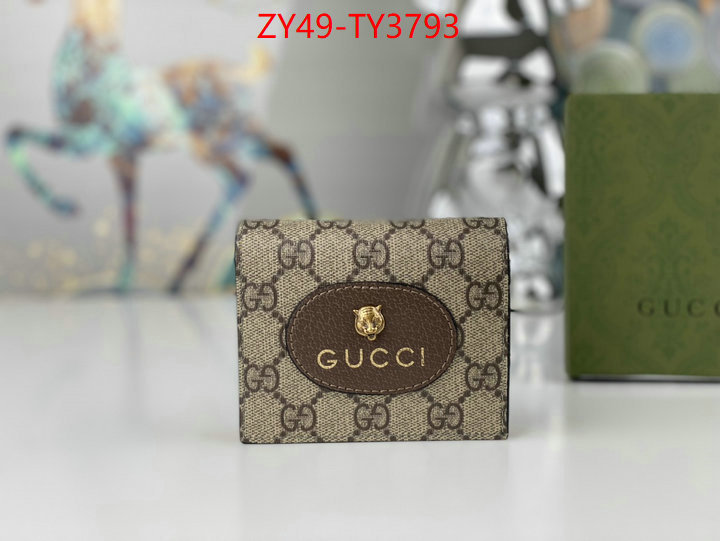 Gucci Bags(4A)-Wallet- we offer ID: TY3793 $: 49USD