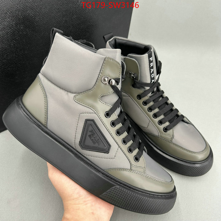 Men shoes-Prada shop the best high quality ID: SW3146 $: 179USD