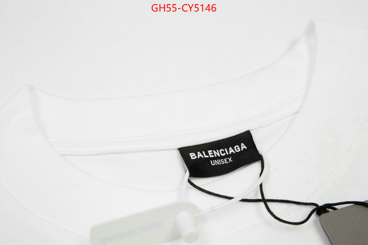 Clothing-Balenciaga best quality fake ID: CY5146 $: 55USD