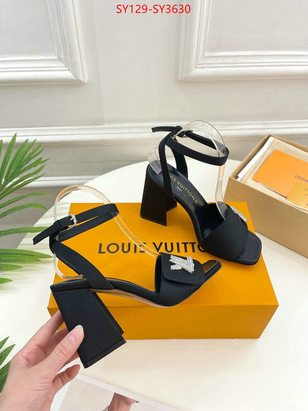 Women Shoes-LV buy replica ID: SY3630 $: 129USD