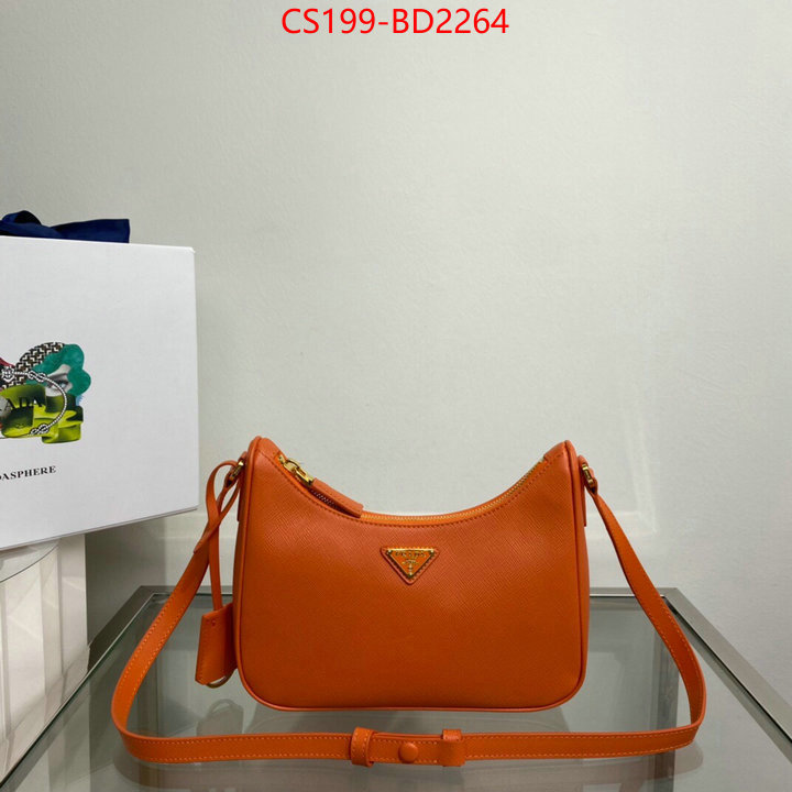 Prada Bags (TOP)-Re-Edition 2000 buy 2023 replica ID: BD2264 $: 199USD