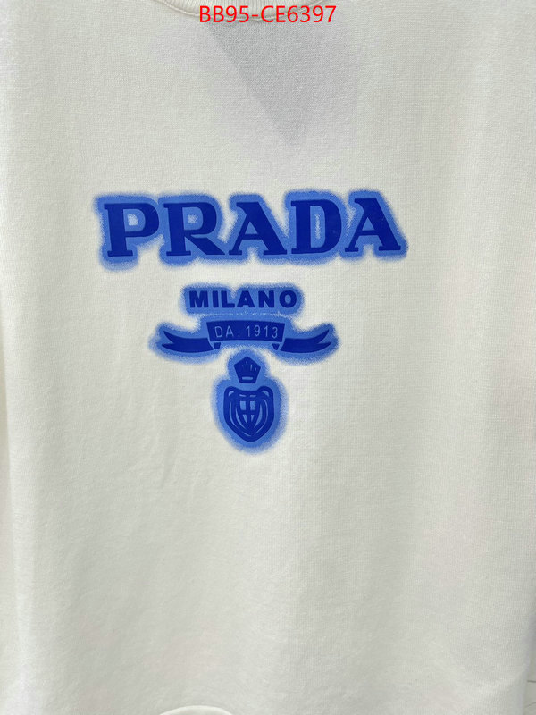 Clothing-Prada the most popular ID: CE6397 $: 95USD