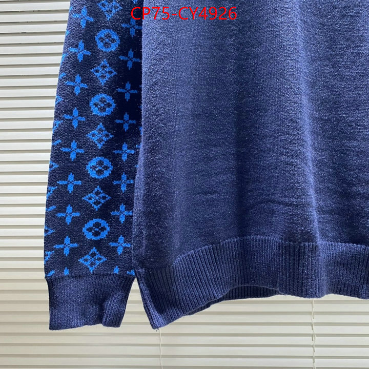 Clothing-LV top perfect fake ID: CY4926 $: 75USD