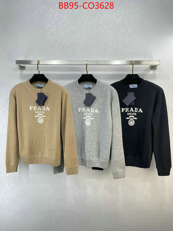 Clothing-Prada where can i buy the best 1:1 original ID: CO3628 $: 95USD