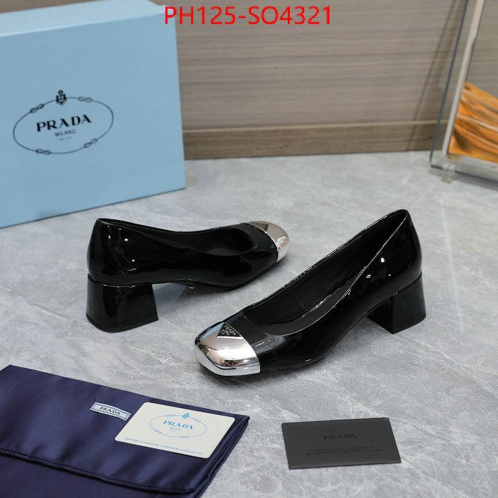 Women Shoes-Prada buy best quality replica ID: SO4321 $: 125USD