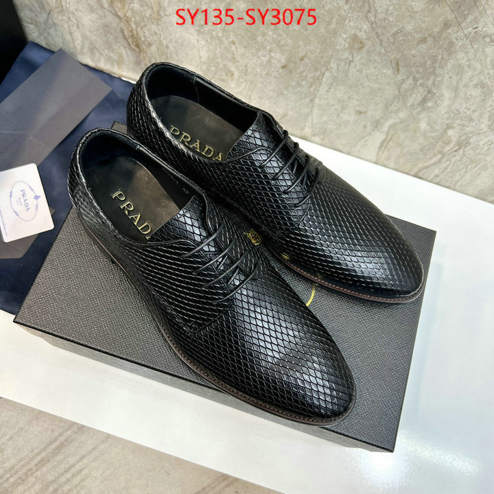 Men shoes-Prada replica wholesale ID: SY3075 $: 135USD