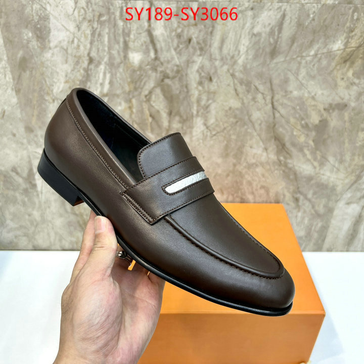 Men Shoes-LV luxury fashion replica designers ID: SY3066 $: 189USD