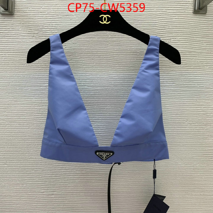 Clothing-Prada 2023 perfect replica designer ID: CW5359 $: 75USD