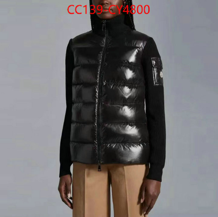Down jacket Men-Moncler best replica quality ID: CY4800 $: 139USD